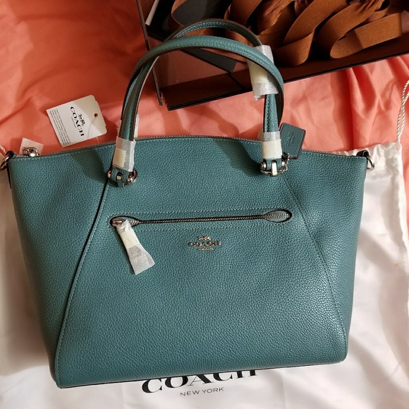 *Traded* COACH Pebble Leather Prairie Satchel - Picture 2 of 8